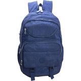Baginn Klinkır Sırt Çantası Okul Çantası Seyahat Lise Ortaokul Üniversite Çantası (Lacivert)