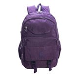 Baginn Klinkır Sırt Çantası Okul Çantası Seyahat Lise Ortaokul Üniversite Çantası (Mor)