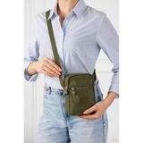 Baginn Klinkır Telefon Çantası Mini Postacı Çanta 22*12 cm Çapraz Askılı Omuz Çantası Günlük Hafif Çanta - 22 x 12 cm - Yeşil