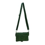 Baginn Mini Boy Çapraz Askılı Genç Kadın Postacı Çanta El Çantası (Yeşil)