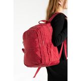 Baginn Okul Sırt Çantası Klinkır Kumaş Hafif Çok Cepli 571 Collection 45*30 cm - Bordo