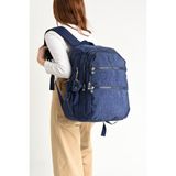 Baginn Okul Sırt Çantası Klinkır Kumaş Hafif Çok Cepli 571 Collection 45*30 cm - Lacivert