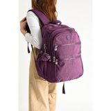 Baginn Okul Sırt Çantası Klinkır Kumaş Hafif Çok Cepli 571 Collection 45*30 cm - Mor