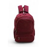 Baginn Ortaokul Lise Üniversite Okul Sırt Çantası Unisex 40*30 Cm (Bordo)