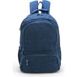 Baginn Ortaokul Lise Üniversite Okul Sırt Çantası Unisex 40*30 Cm (Mavi)