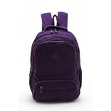 Baginn Ortaokul Lise Üniversite Okul Sırt Çantası Unisex 40*30 Cm (Mor)