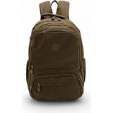 Baginn Ortaokul Lise Üniversite Okul Sırt Çantası Unisex 40*30 cm - Taba