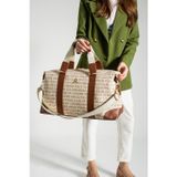 Baginn Seyehat Spor Çantası 36 Lt Kabin Boy Valiz 48*35 Cm El Valizi Vegan Deri Unisex 45*35 Cm Suni Deri
