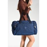 Baginn Seyehat Spor Çantası Klinkır Kumaş Hafif Kabin Boy Valiz 40*25 cm Omuz ve Çapraz Askılı - Lacivert