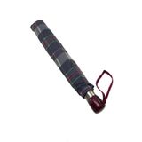 Baginn Snotline-April Bayan Şemsiye Otomatik Açılır 10TELLI Kapalı Boyut 40 cm 95 cm Çap Yeşil Ekose
