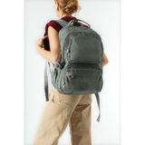 Baginn Unisex Okul Çantası Lise Ortaokul Üniversite Sırt Çantası 43*30 cm Klinkır Hafif Kumaş Çok Cepli 2h - Gri