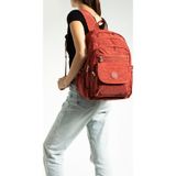 Baginn Unisex Okul Çantası Su İtici Hafif Klinkır Kumaş Günlük Sırt Çantası 40*30 Cm Çok Cepli