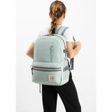 Baginn Ventis Unisex Okul Çantası Lise Ortaokul Sırt Çantası 43*30 cm Ortopedik Sırt Çok Cepli Vnt3-C - Mavi