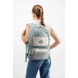Baginn Ventis Unisex Okul Çantası Lise Ortaokul Sırt Çantası 43*30 cm Su Geçirmez Kumaş Çok Cepli Vnt1-B - Mavi