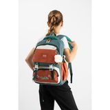 Baginn Ventis Unisex Okul Çantası Ortaokul Lise Maskotlu Sırt Çantası 43*30 cm Su Geçirmez Kumaş Vnt4-G - Siyah