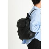 Baginn Y.S.Deri Kadın Sırt Çantası Günlük Kullanım Için Ideal Çok Cepli Deri Kadın Çantası 30*25 Cm - 30 x 25 cm - Siyah
