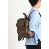 Baginn Y.s.deri Kadın Sırt Çantası Günlük Kullanım Için Ideal Çok Cepli Suni Deri Bayan Çantası 30*25 cm - 30 x 25 cm - Bakır