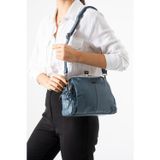 Baginn Y.Suni Deri Kadın Postacı Burslu Çanta 24*20 Cm Vegan Deri Bayan Çapraz Askılı Omuz Çantası
