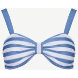 Bağlama Askılı Bikini Üst - Mavi - XS