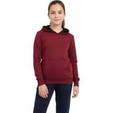 Baglan Çocuk Bordo Kapüşonlu Cepli 3 Iplik Kız Erkek Sweatshirt BGL-ST05004 - 9 Yaş