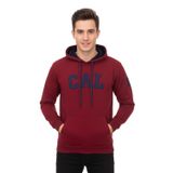 Baglan Erkek Bordo Kapüşonlu Sweatshirt Cal BGL-ST02286