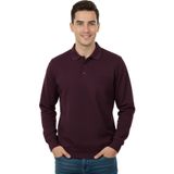 Baglan Erkek Büyük Beden Polo Yaka Cepli Selanik Sweatshirt BGL-ST04978