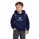 Baglan Erkek Çocuk Önü Arkası Baskılı Kapüşonlu Sweatshirt BGL-ST05246