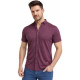 Baglan Erkek Dügmeli Polo Yaka Tişört R4310 BGL-ST02771 - Mürdüm - XL