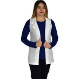 Baglan Kadın Krem Renği Krep Yelek RY-16720