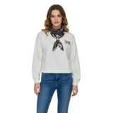 Baglan Kadın Spor Sıfıryaka Sweatshirt Fular lı BGL-ST05062