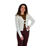 BAGLAN Kadın Yazlık Otantik Bürümcük Hırka BGL-ST04246