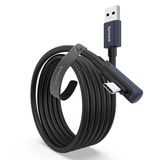 Bağlantı Kablosu 10 Ft Quest2/Pico 4 Aksesuarları Ve Pc/Steam Vr, Yüksek Hızlı Pc Veri Transferi, Vr Kulaklık Ve Oyun Bilgisayarı İçin Usb C