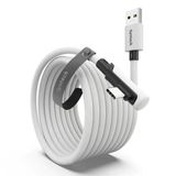 Bağlantı Kablosu, 5 M, Meta/Oculus Quest 3/2/Pro Ve Pico4/Pro Aksesuarları Ve Pc/Steam Vr İle Uyumlu, Yüksek Hızlı Pc Veri Aktarımı, Usb 3.0 Bağlantı Kablosu, Vr Kulaklık, Oyun Bilgisayarı