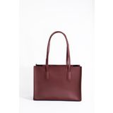 bag&more Kadın Bordo Trend Çanta,Uzun saplı Çanta,Saplı Omuz Çantası Çanta El Çanta