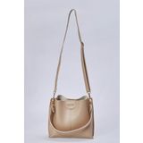bag&more Kadın Vizon Çanta,Fular saplı Çanta, Saplı Omuz Çantası, Çanta El Çanta