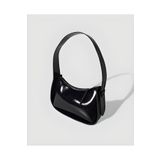 bag&more Siyah Rugan Baget El Çantası ve Omuz Çantası