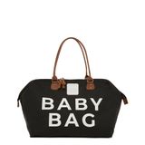 Bagmori M000008582 Siyah Baby Bag Baskılı Bebek Bakım Çantası