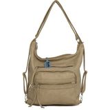 Bagmori Vizon Beş Gözlü Cepli Salaş Askılı ve Sırt Çantası - En:33 Cm Boy:28 Cm Genislik:12 Cm