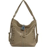 Bagmori Vizon Trok Detaylı Salaş Askılı ve Sırt Çantası - En:34 Cm Boy:35 Cm Genislik:12 Cm