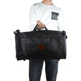 Bagorama Kumaş 52 cm Siyah Seyahat Spor Fitness Omuz Çantası