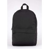 Bagorama Siyah Kumaş Günlük Basic Unisex Sırt Çantası