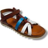 Bags Bağcı 3015-20 Çapraz Şeritli Cırtlı Kız Çocuk Sandalet