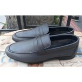 Bags Shoes Bagsshoes 15002 TZeus Erkek Hakiki Deri Klasik Loafer Ayakkabı - Füme