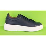 Bags Shoes Bagsshoes 2501 Footcap 38/47 Erkek Hakiki Deri Yüksek Taban Premium Sneaker Ayakkabı - Lacivert