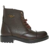 Bags Shoes Bolldozer 220528 Kadın Hakiki Deri Bot - Kahve