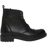Bags Shoes Bolldozer 220528 Kadın Hakiki Deri Bot - Siyah