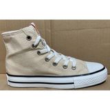 Bags Shoes Bulldozer 211902 Unisex Uzun Konçlu Keten Sneaker Spor Ayakkabı - Bej