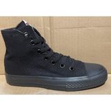 Bags Shoes Bulldozer 211902 Unisex Uzun Konçlu Keten Sneaker Spor Ayakkabı - Siyah
