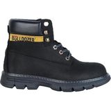 Bags Shoes Bulldozer 230506 36/40 Unisex Hakiki Nubuk Deri Premium Bot - Siyah Nubuk