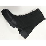 Bags Shoes Bulldozer 230625 Kadın Uzun Postal Bot - Siyah Nubuk